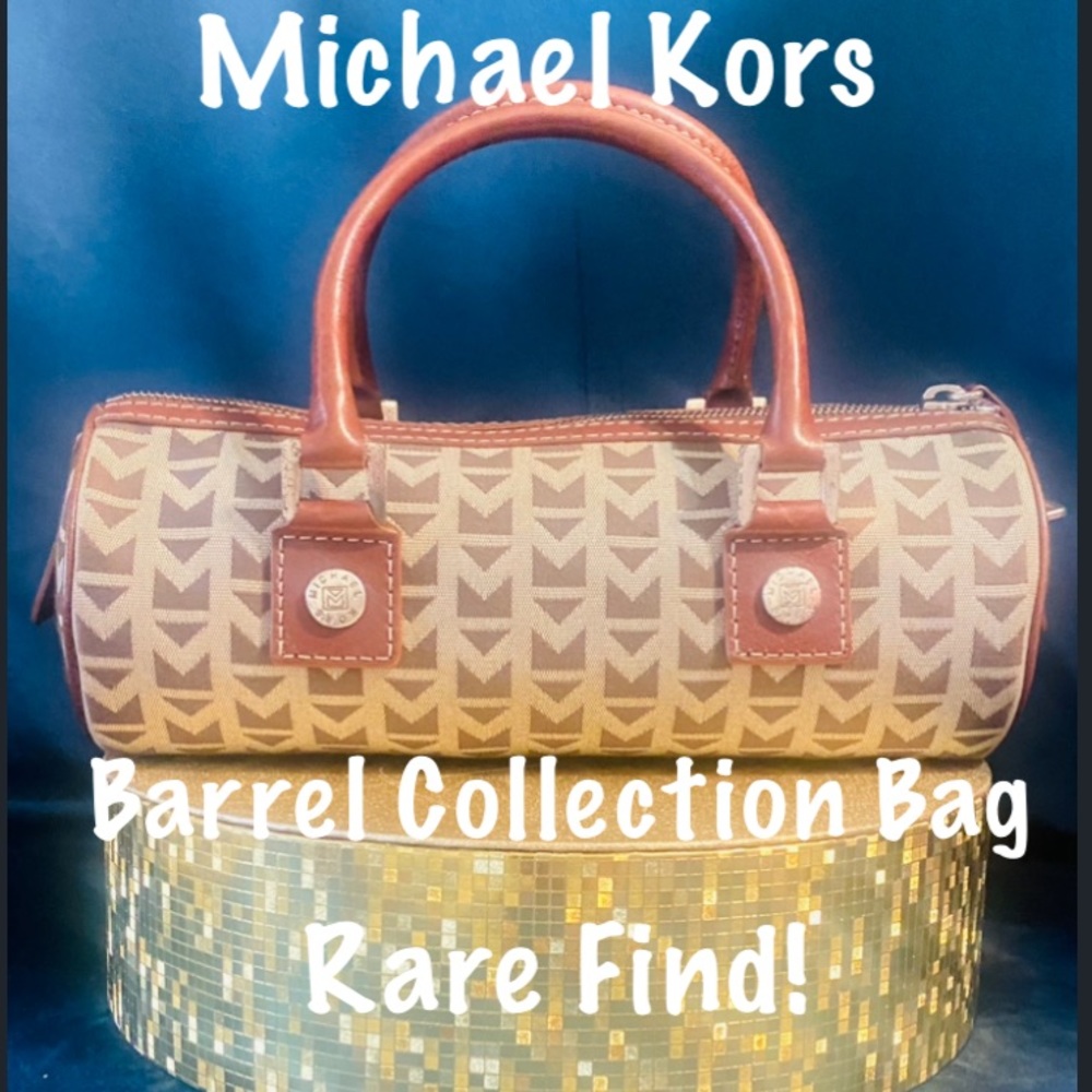Micheal Kors Rare Authentic Barrel Bag